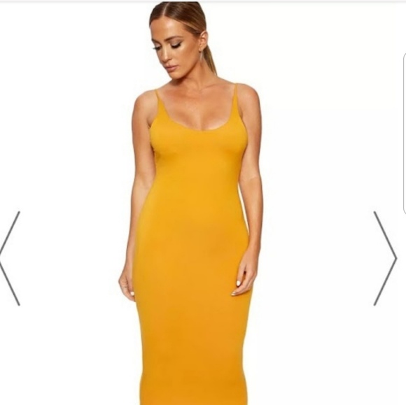 naked wardrobe Dresses & Skirts - Mustard midi
